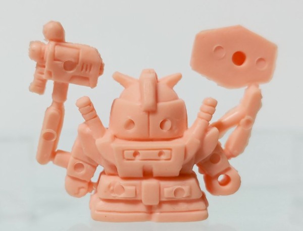 ガン消しのパーツの見分け方3 ガンダム系 パーツ 武器 違い SD