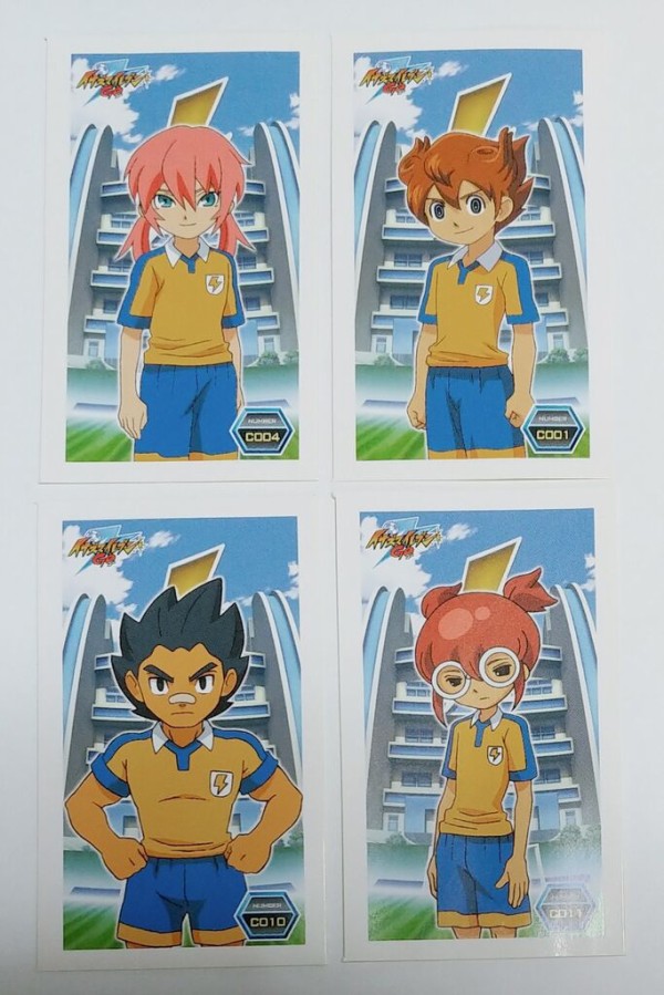 イナズマイレブンGO ひくぞーくん イナズマシール烈伝 引き物 シール