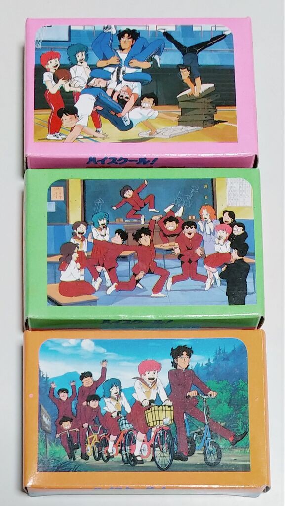 アマダ ハイスクール奇面組 ミニカード 駄菓子屋 くじ引き