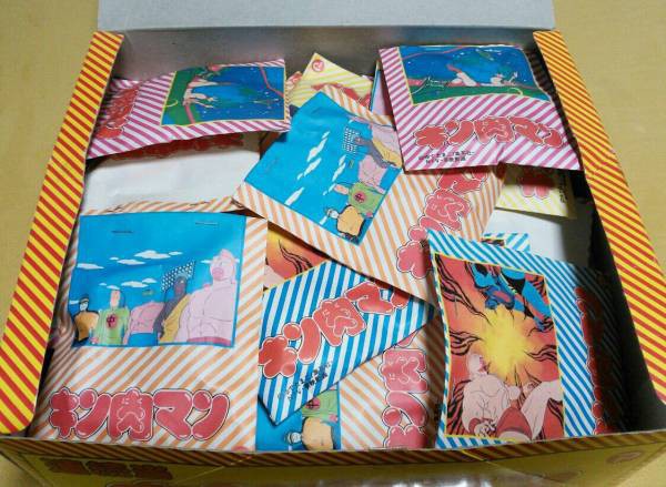 未開封 キン消しのみ キン肉マン BOX 色紙 キン消し 418体 ミニブック有