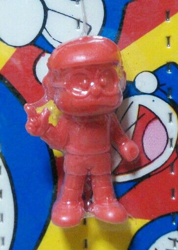 昔のガチャガチャ台紙 ドラえもん消しゴム 20円 : トレジャー