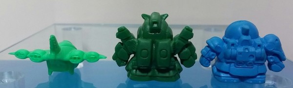 SDガンダム ガン消し part17 マーク17 レアカラー パチ物 擬似蓄光