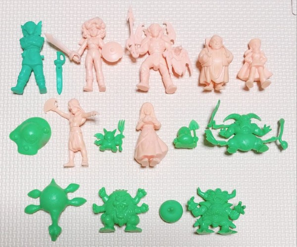 バンダイ　ドラゴンクエストⅣ 消しゴム　ライアン　色変わり素材 バンダイ ドラゴンクエストⅣ 消しゴム ライアン 色変わり素材