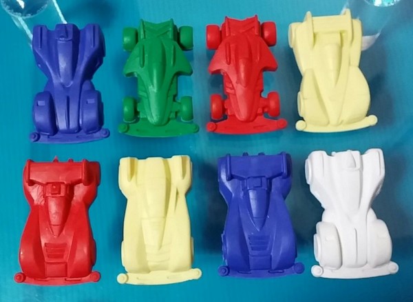 ミニ四駆消しゴム(レア) マルカ マメヨン オモチャゴム ミニ四駆 カー消し ダブルスターター