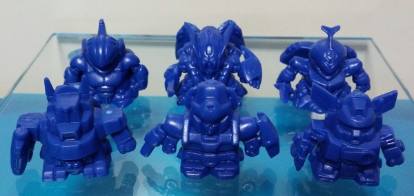 前編 ガシャポン戦士 SDメカ・ロボケシ リビルド1 レビュー ガン消し