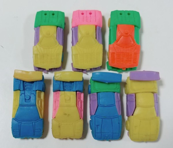 スーパーカー　消しゴム　組み立て式 組み立て スーパーカー 消しゴム 駄菓子屋 カー消し 昭和レトロ