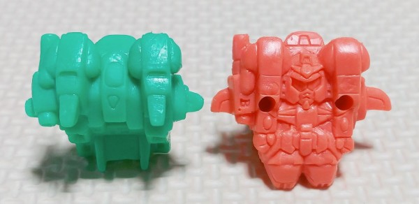 消しゴム纏め開封洗浄日記 SDガンダム ガン消し 消しゴム レアカラー