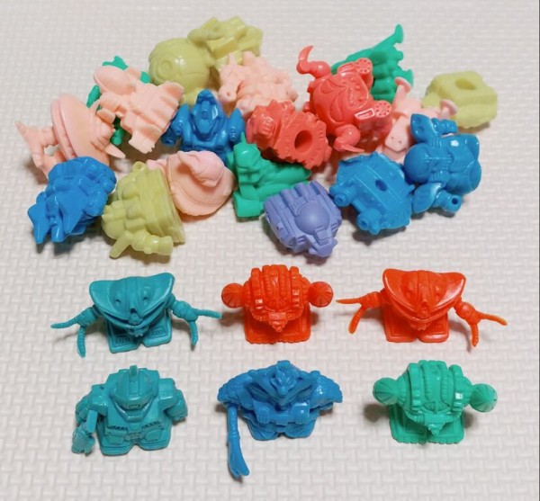 思わぬ掘り出し物だった！ 纏め消しゴム洗浄日記 SDガンダム ガン消し