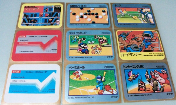 アマダ ファミリーコンピュータ コレクション シール 第一弾 駄菓子屋