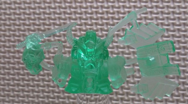 所持確認日記 ガンドランダーのクリアカラー SDガンダム ガン消し レア 