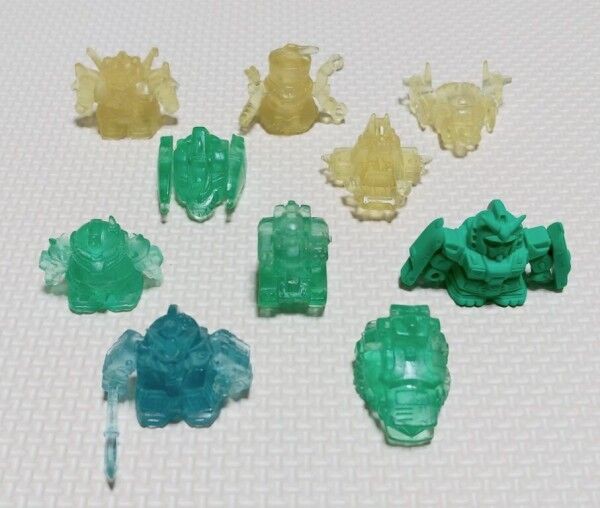 色んなガン消し！！ レアカラー祭り! SDガンダム ガン消し 消しゴム : トレジャー