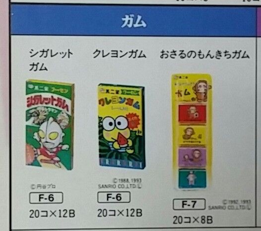 1993年 不二家製品一覧表 バインダー ペコちゃん : トレジャー