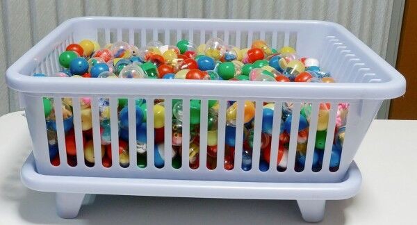 日記 20円ガチャガチャの模様替え コスモス スーパーボール