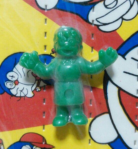 昔のガチャガチャ台紙 ドラえもん消しゴム 20円 : トレジャー
