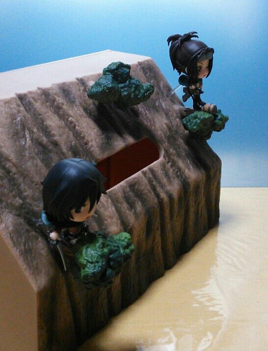 一番くじ　進撃の巨人　D賞　きゅんキャラびねっとティッシュケース 一番くじ進撃の巨人 D賞 きゅんキャラびねっとティッシュケース