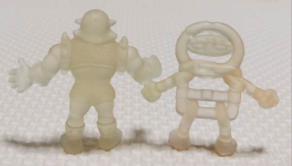 キン肉マンクリスタル戦士 クリアー キン消し 消しゴム キャラクター