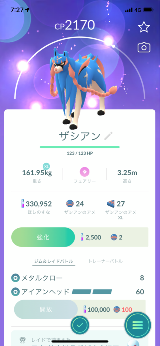 朝の遊技施設でザシアンレイド ポケモンgoプレイ日記ブログ