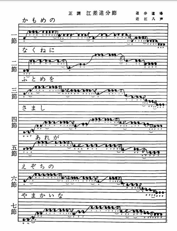 【18％OFF】 正調江差追分」基本譜 額装 近江八声 民謡 楽譜 稀少 貴重 古書 額縁