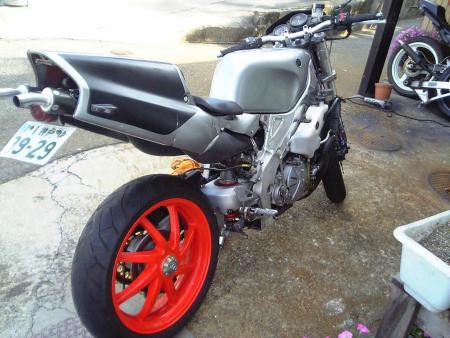 TZR250後方排気 プロアーム移植完成！！ : DMR-Japan