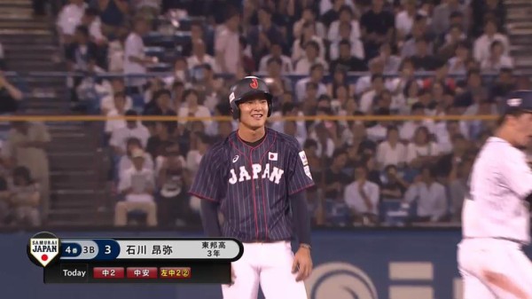 東邦 石川昂弥 U18の4番として大学日本代表から3安打2打点の活躍 ドラ要素 中日まとめ