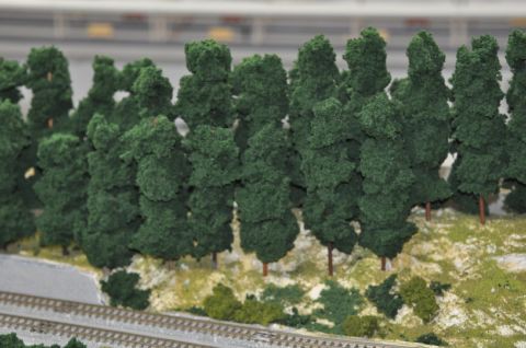 樹木の製作 1 Do Train 鉄道模型ｎゲージレンタル レイアウト