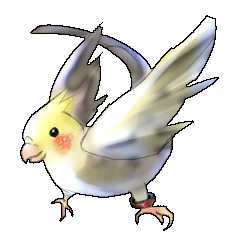 モンスター画像素材 鳥さん多め どくきなこ