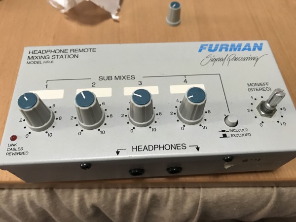 FURMAN HR-6 キューボックス FURMANのキューボックスのリペア : ドメのギターリペアブログ