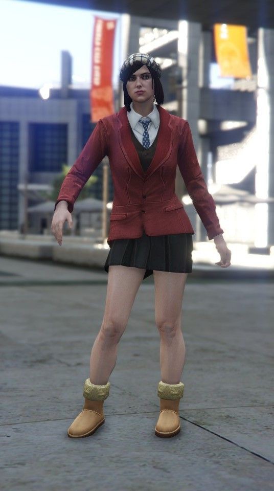 Gtav コーディネート紹介 女 Vol 1 私服 他 ゲームとサバゲと体脂肪