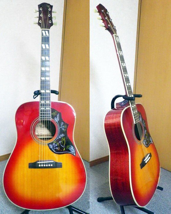 ギブソン（Gibson）ハミングバード(Hummingbird)コピー
