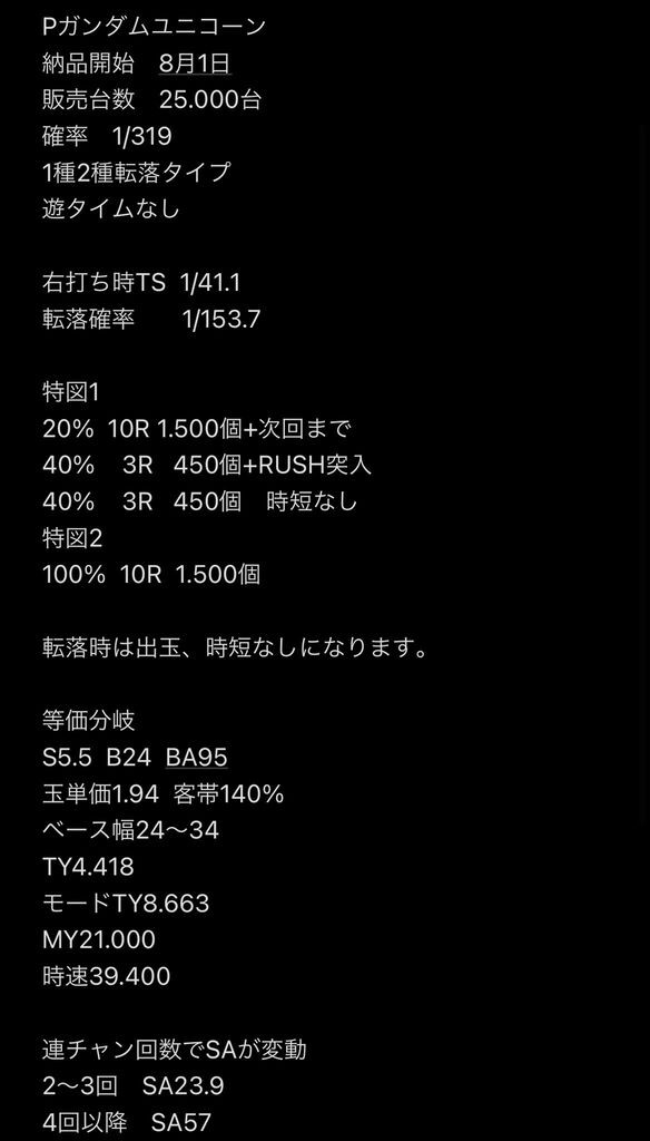 ユニコーンガンダム パチンコになるぞ 鈴木さん速報