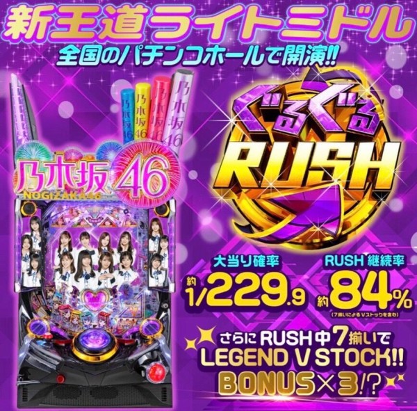 乃木坂パチンコ 循環加工済