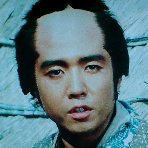 ★ 服部まこ ★ カネボウ化粧品　白い水着の 未使用のぼり旗  岩田 直二 : 俳優メモ