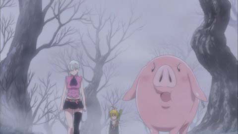 第054話 今週のいけないメリオダス様w それでもアニメは美しい 知命の俯瞰