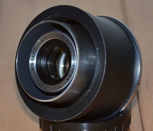 konishiroku hexar 1:4.5 f=75mm : 気ままな〇行記