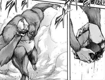 進撃の巨人 18巻 ネタバレ感想 ウォールマリア奪還作戦決行 に立ちはだかる猿巨人 バズマン