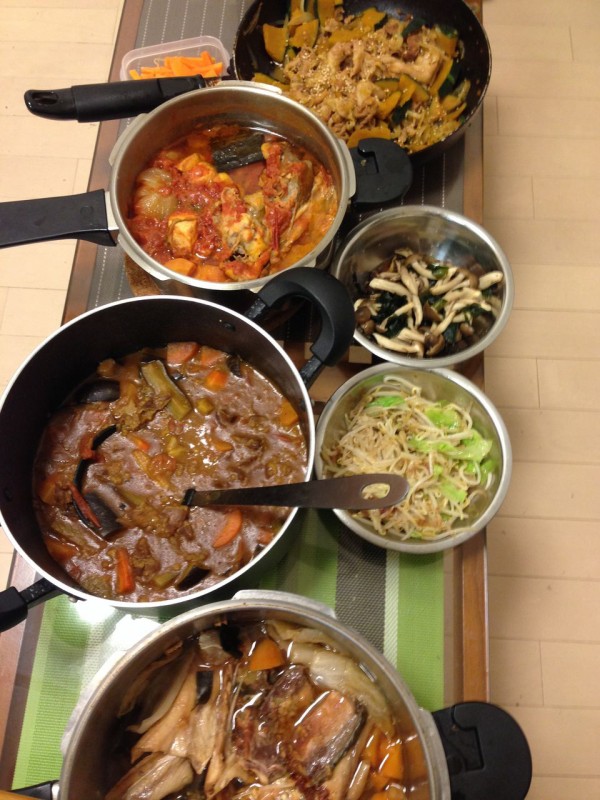 1週間の夕飯 作り置きおかずで 平日のご飯作りゼロ の話 ふたり家計簿 ２人暮らし 共働き 借金500万 年間300万貯金