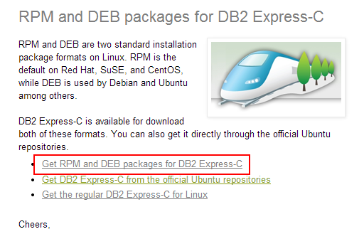 DB2 Express-C () を CentOS にインストール＆セットアップする : まだプログラマーですが何か？