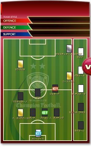 Wccf チーム紹介 クリメッシ ネラッズーリに対抗するための答えは これだ いまが蹴りドキッ Wccfblog