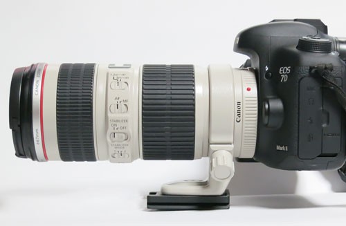 KIRK製 EF100-400mm F4.5-5.6L IS II USM 用アルカスイス互換レンズフット LP-61 愛用中 : Tedious  diary more x4