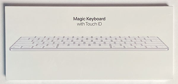 Touch ID 搭載 Magic Keyboard の単体発売が開始されたので早速導入し