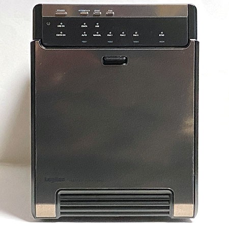 4台搭載可能な外付 HDD ケース “ガチャベイ” ことロジテック LHR