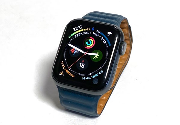 【値下げ中】Apple Watch 44mm ブラウン 純正 レザーループ