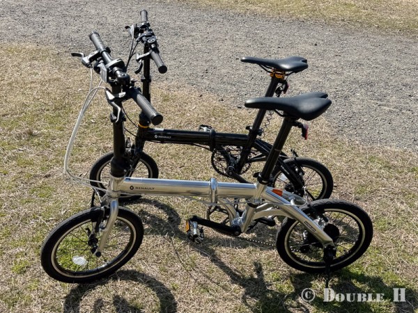 16インチで 9kg 弱の軽量折りたたみ自転車 RENAULT PLATINUM LIGHT8