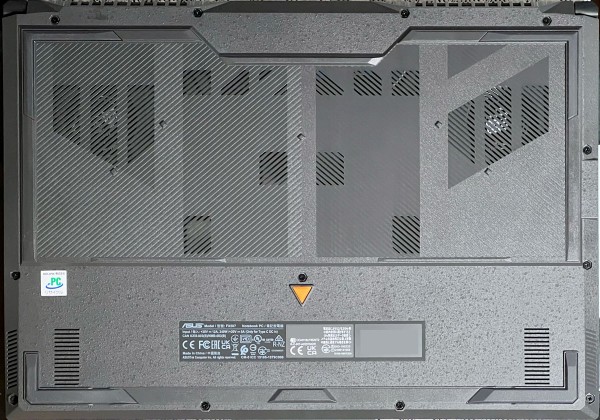 ASUS TUF Gaming F15 (2023年モデル) FX507ZV4購入【4】 ～簡単だけど