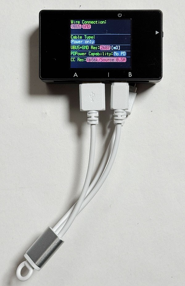 何でもかんでも USB-C な時代の必需品「USB Cable Checker 3」到着