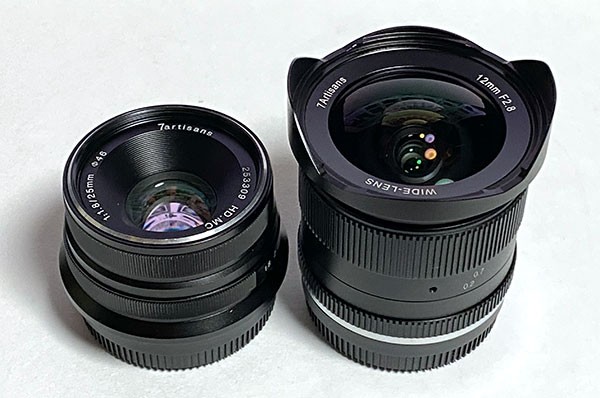 半年前に買った 7Artisans 12mm F2.8 について少々 : Tedious