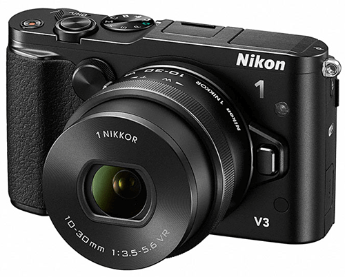 EVF もグリップも後付けになった Nikon 1 V3 と、待望の超望遠含む 1