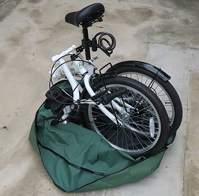 パンクしたままで折りたたみ自転車を1万で‼