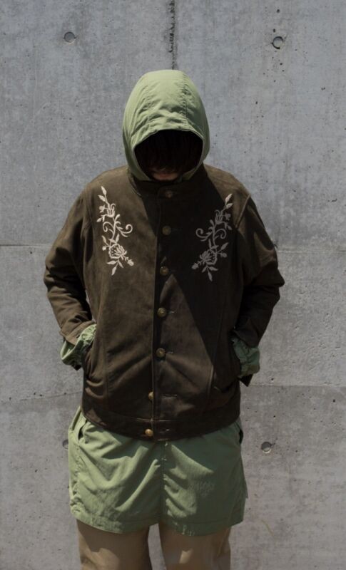 Varde77=NUBUCK LEATHER EMBROIDERED JACKET,至高の1着。 : DOUBLE 