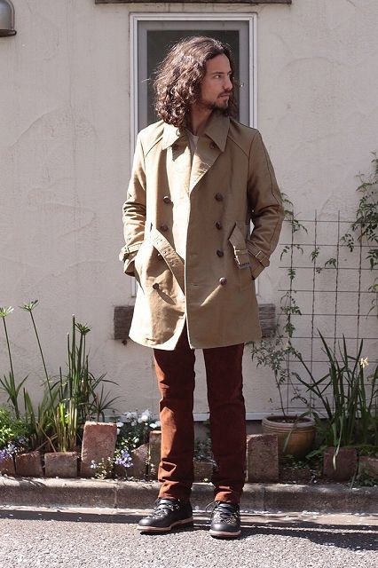 Varde77=UNDECORATED TRENCH MIDDLE COAT,2016 Spring : DOUBLE SOUL blog